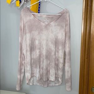 AEO Soft&Sexy Ribbed LS Tee
